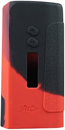 IPV 8 by P4Y Protective Gel Skin Case Cover Sleeve Wrap Fits 230 Watt Pioneer4You IPV8 (Red/Black)