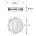 RTIC Spill Proof & Splash Resistant Lid for Yeti Rambler & Tumbler, 30 oz, 2 Piece