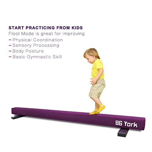 86 York Gymnastics Balance Beam Gymnastic Equipment for Kids Home