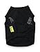 DroolingDog Pink Dog Clothes Girl Dog Shirts Pet T Shirt for Small Dogs Girl, Small, Black
