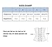 HOFAM Waist Trainer Breathable Hourglass Waist Corset Women's Latex Body Shaper Hook-and-Eye