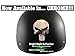Silver Chrome Punisher skull decal (7pcs) (2)2.5