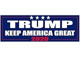 Keep America Great Elect President Donald Trump 2020 Election Patriotic Bumper Sticker Car Decal Conservative Republican USA