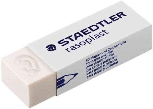 Staedtler 526 B20 Eraser, White, 65 x 13 x 23 mm