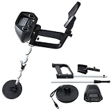 JAXPETY Waterproof Metal Detector Deep Sensitive Search Gold Digger Hunter 6.5" MD-4030