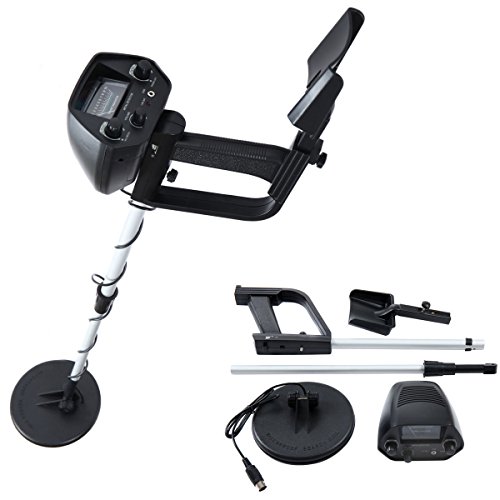 JAXPETY Waterproof Metal Detector Deep Sensitive Search Gold Digger Hunter 6.5" MD-4030