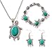 Dalina Women Jewelry Set Bohemian Artificial Gem Necklace Earrings Bracelet Jewelry Sets