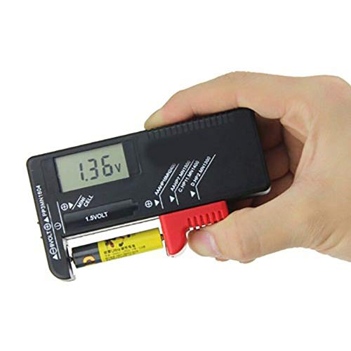 Leoie LCD AA/AAA/C/D/9V/1.5V Button CellBattery Volt Tester BT-168D Checker