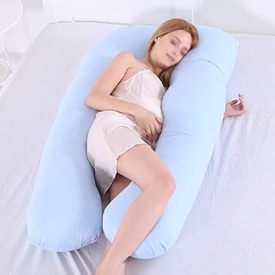 Pregnant Women Body U Shape Sleeping Support Pillow 100 Cotton