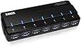 Anker&reg; Uspeed USB 3.0 7-Port Hub with 36W Power Adapter and 3ft USB 3.0 Cable [VIA VL812 Chipset]