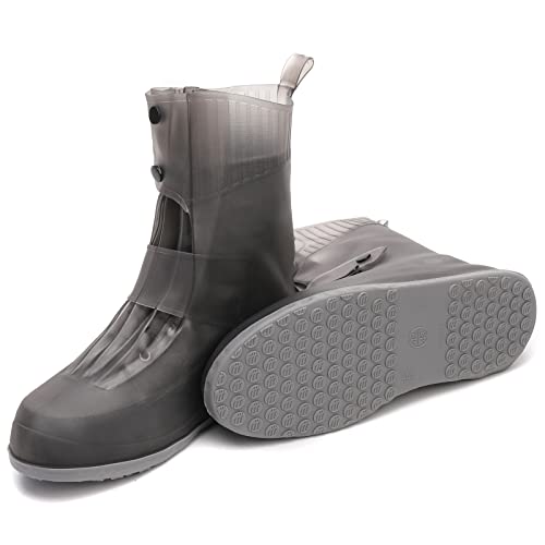 Dahocri Waterproof Shoes Cover Reusable Rubber Galoshes Non Slip