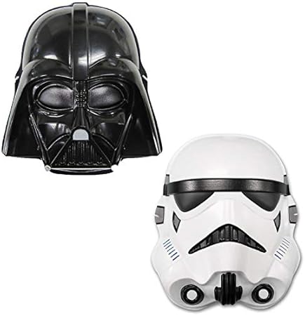 Amazon スターウォーズ ダースベイダー ストームトルーパーお面 2種類セット 約h21cm 映画 かぶりもの 縁日 露店 3215 縁日用品 おもちゃ