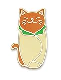 Pinsanity Cute Cat Purrito Enamel Lapel Pin