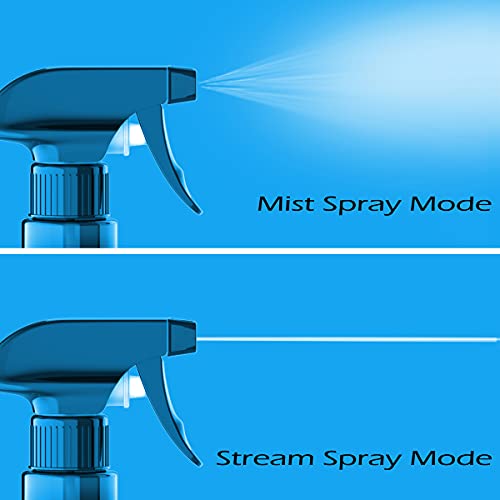 BAOLIDA Vaporisateur Vide 400ML, Bouteille de Vaporisateur pour Cheveux, 2 Mode Spray Flacon Pompe à Gâchette, Vaporisateur pour Désinfection, Coiffure, Nettoyage, Jardinage