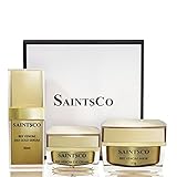 Saintsco Luxury Natural Anti-Aging Royal Beauty Pack with Anti-Aging Bee Venom Mask, Anti-Aging Eye Cream, and Bee Venom and 24k Gold Serum - Real Anti-Aging Results, Right Now
