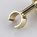 KES BRASS Handheld Shower Holder Wall Mount Shower Wand Hose Bracket Gold, C213-4