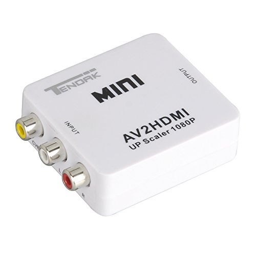 Tendak 3rca av cvbs composite video to hdmi converter m…