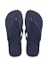 Havaianas Women's Top Flip Flop Sandal, Navy Blue, 9-10 M US