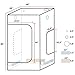 Ohuhu Mylar Hydroponic Grow Tent with Observation Window, Floor Tray & Tool Bag, Plant Growing Tent with Durable 600D Oxford Cover for Indoor Plant Growing, Gardening & Germination (60