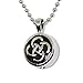 Lauren Annabelle Studio Cremation Jewelry for Ashes Celtic Knot in Circle Irish Necklaces Stainless Pendant