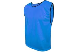 SPORTSBIBS Pinnies Sport Strong Child Youth Teen Adult Bibs Soccer Basketball Football Running Scrimmage Team Practice Jersey