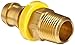 Anderson Metals Brass Push-On Hose Fitting, Connector, 1/2