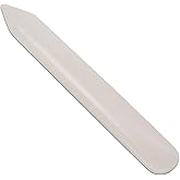 DEEDYGO Genuine Bone Folder and Scoring Tool - 100% Real Cattle Bone, Smooth, Premium Quality for Folding, Scoring, Creasing,