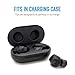 Comply TrueGrip Pro Memory Foam Tips for Samsung Galaxy Buds True Wireless Earbuds - Secure Fit Tips with TechDefender Made from Comfortable Memory Foam - 3 Pairs (Medium/Large)