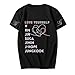 DealRight BTS Love Yourself T Shirt Short Sleeve Jungkook Suga JIN Jimin J-Hope V RM Kpop Tee Crew Neck T-Shirts