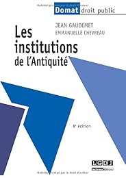 Les  institutions de l'Antiquité