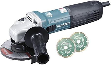 Makita Ga5040cjd Meuleuse D Angle Avec Systeme Anti Redemarrage 2 Disques Diamant En Coffret Makpac 125 Mm 1400 W Amazon Fr Bricolage