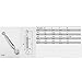 BQLZR M4 Stainless Steel 304 Hook & Eye Turnbuckle Wire Rope Tension for DIY String Light Picture Hanging, Garden Wire, Fence Gate Wire, Tent Rope Pack of 5
