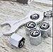 Free Shipping!high Quality Steel Car Air Tire Valve Caps with Keychain Combo Set for Lexus