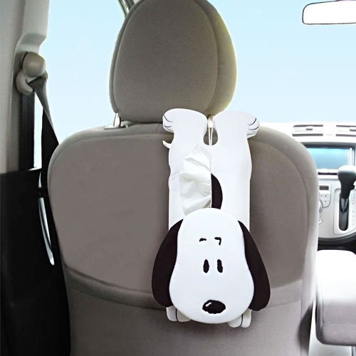 Petanko Tissue Case Tissue Box Cover Snoopy Car Accessories Toy 