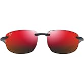 Maui Jim Unisex Hookipa Ultra Rectangular Sunglasses
