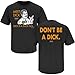 Oregon State Fans. Don't be a Dick. Black T-Shirt (S-5X)