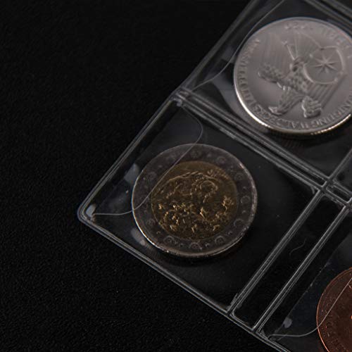 Uncle Paul Coin Collecting Pages 5 Sheets 30 Pockets Standard 9Hole