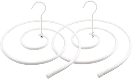 Amazon Co Jp Hikei 45cm環状 シーツハンガー 2本 布団カバーハンガー スパイラルハンガー ダブル 厚さ1 2cm 錆防止加工 ホーム キッチン