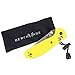 Benchmade - Mini Griptilian 556 EDC Manual Open Folding Knife Made in USA, Drop-Point Blade, Plain Edge, Satin Finish, Yellow Handle