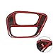 Voodonala for Challenger Gear Shift Panel Covers Decoration Trim Accessories for Dodge Challenger 2015-2022 (Red)