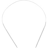 uxcell Aluminum Circular Knitting Needle US Size 24 Inch (60cm) Length Size US 4 (3.5mm) Round Knitting Needle for Handmade Projects DIY Knitting