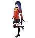 miccostumes Women's Costume Anime Girl's Cosplay Uniform (Small, Red and Black)