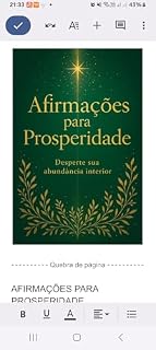 Livro Afirmações para prosperidade : Transforme sua mente e permita que a abundância entre em sua vida