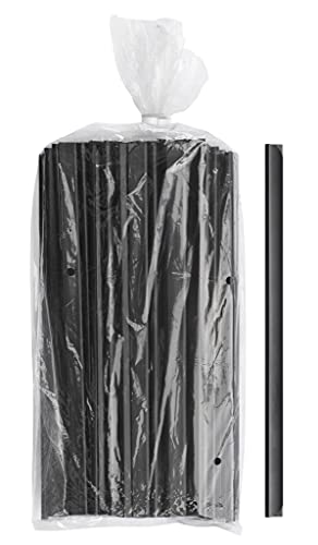 VELOFLEX 4949180 - Klemmschiene, für DIN A4, aus Karton, Ledernarbung, Füllhöhe 20 mm, schwarz, 1 Stück