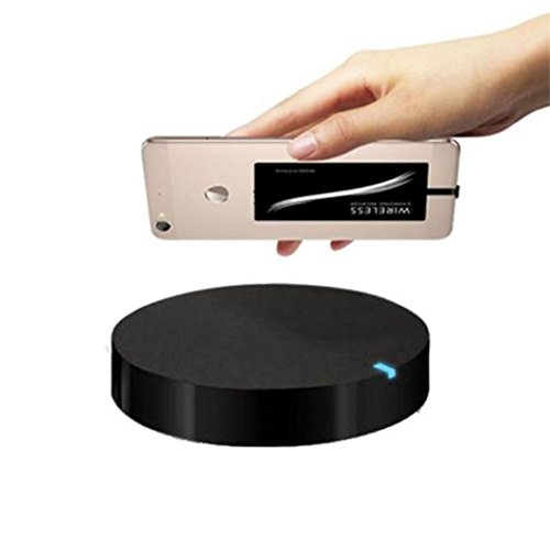 Tuscom Qi Wireless Charger Pad + Type-C Wireless Charger Sticker Receiver for Huawei Mate 9 Pro