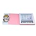 iPad 2/3/4 Case, Dteck(TM) Cartoon Cute Pattern PU Leather Flip Stand Case with [Cards Slots&Money Holder] for Apple the New iPad 4 & 3 with Retina Display / iPad 2 (02 Big Eyes Owl)