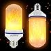 DILISENS LED Flame Effect Light Bulbs-Newest Upgraded 4 Modes Flickering Fire Simulated Lamps-for Halloween/Christmas Decoration/Home/Festival, Small, 2 Count