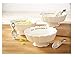 Mud Pie Got Chocolate Scalloped Candy Dish, White