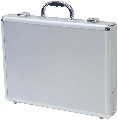 T.Z. Case Slim Line Packaging Hard-Saided Tool Case in Silver