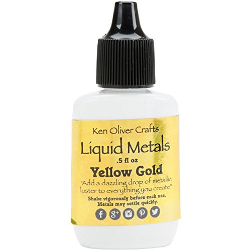 Ken Oliver KN06255 Liquid Metals, Yellow Gold